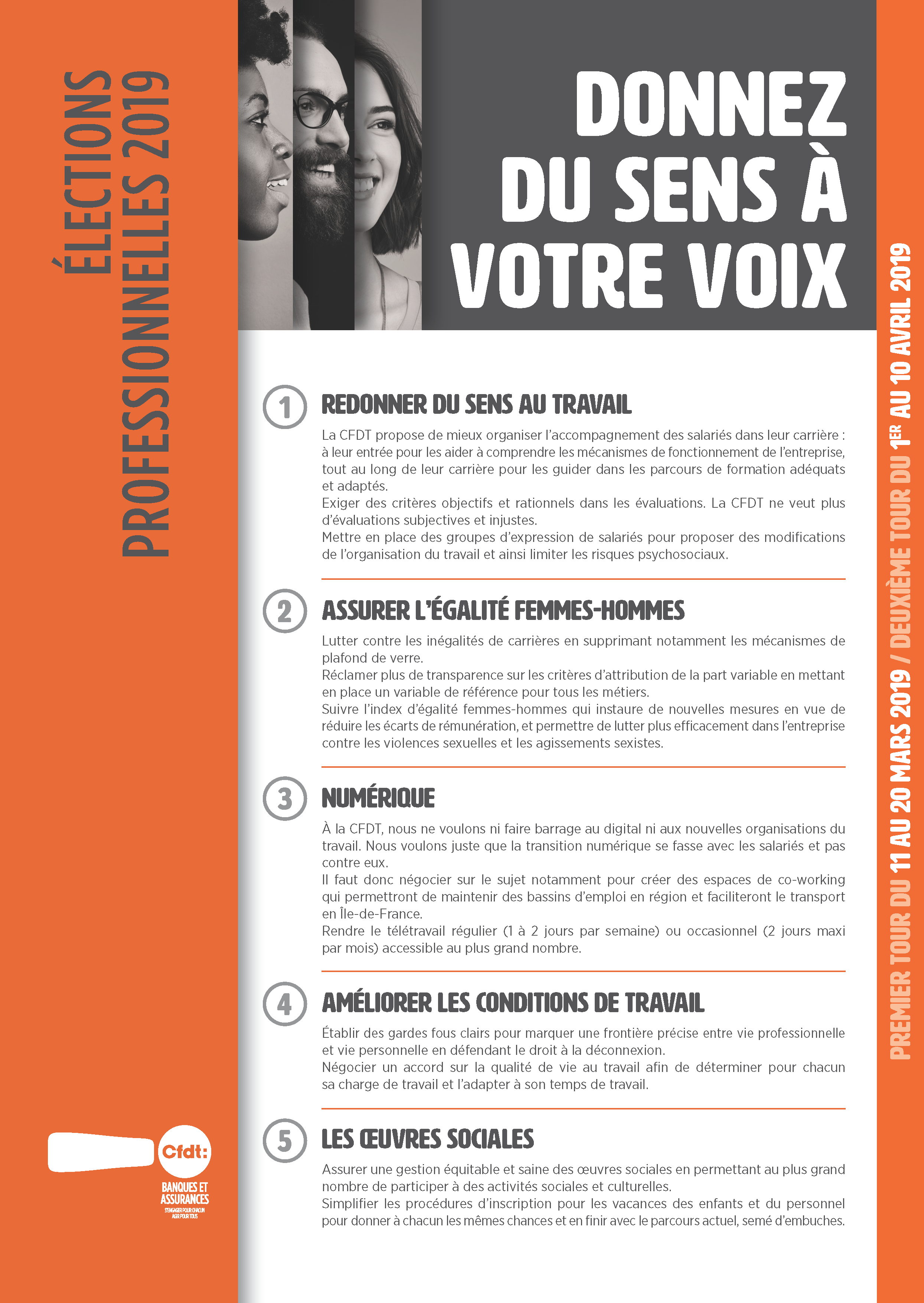 Élections 2019 : Profession de foi de la Nouvelle Aquitaine 